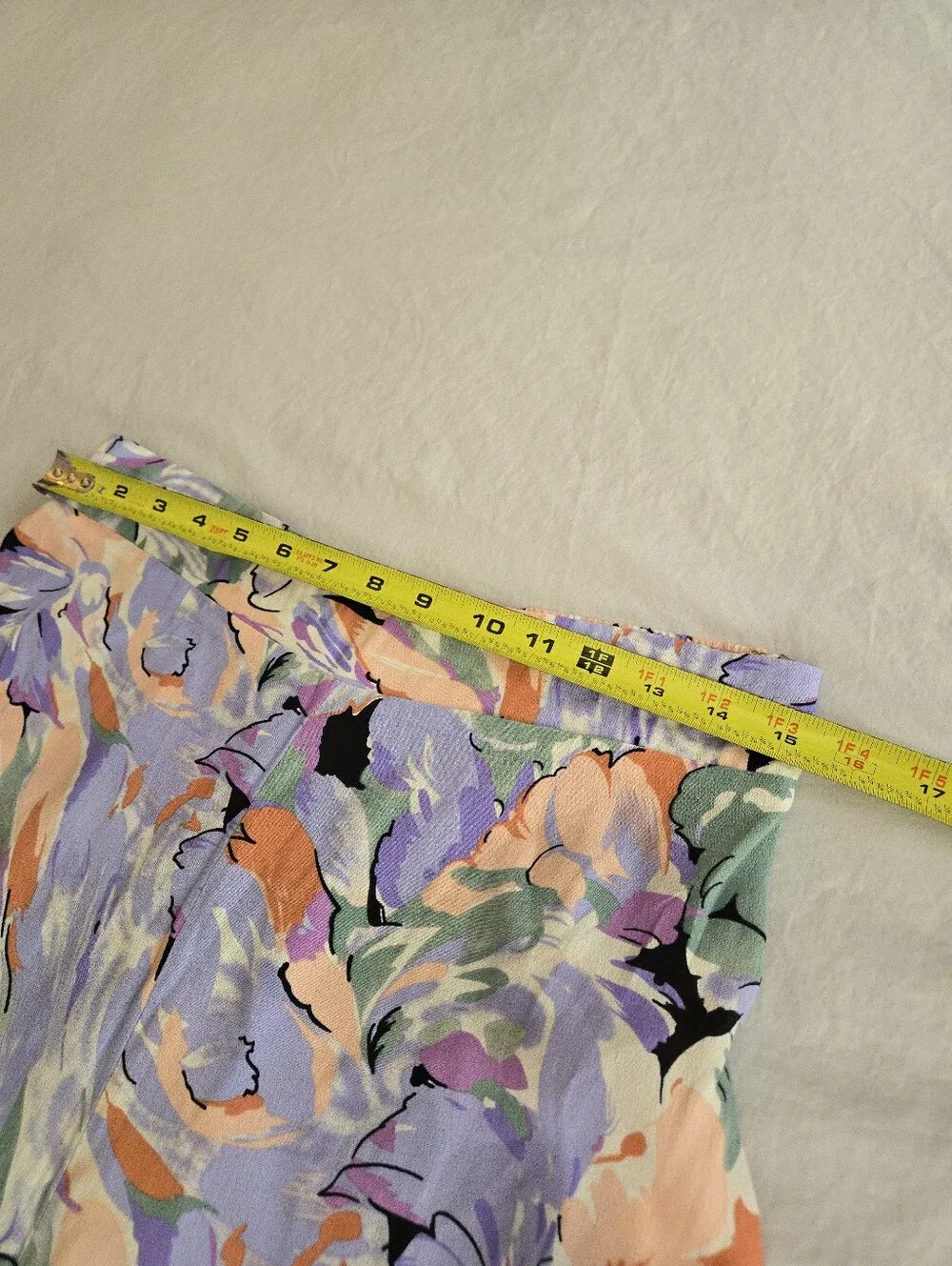 Lulus Palm Beach Babe Lilac Floral Print Wide-Leg Pants HAL3 - Picture 4 of 10